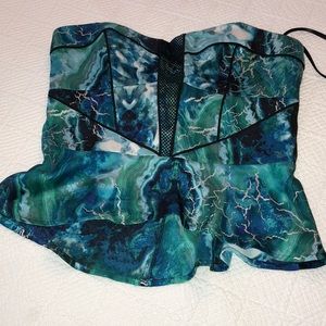 Brand new Bebe strapless top